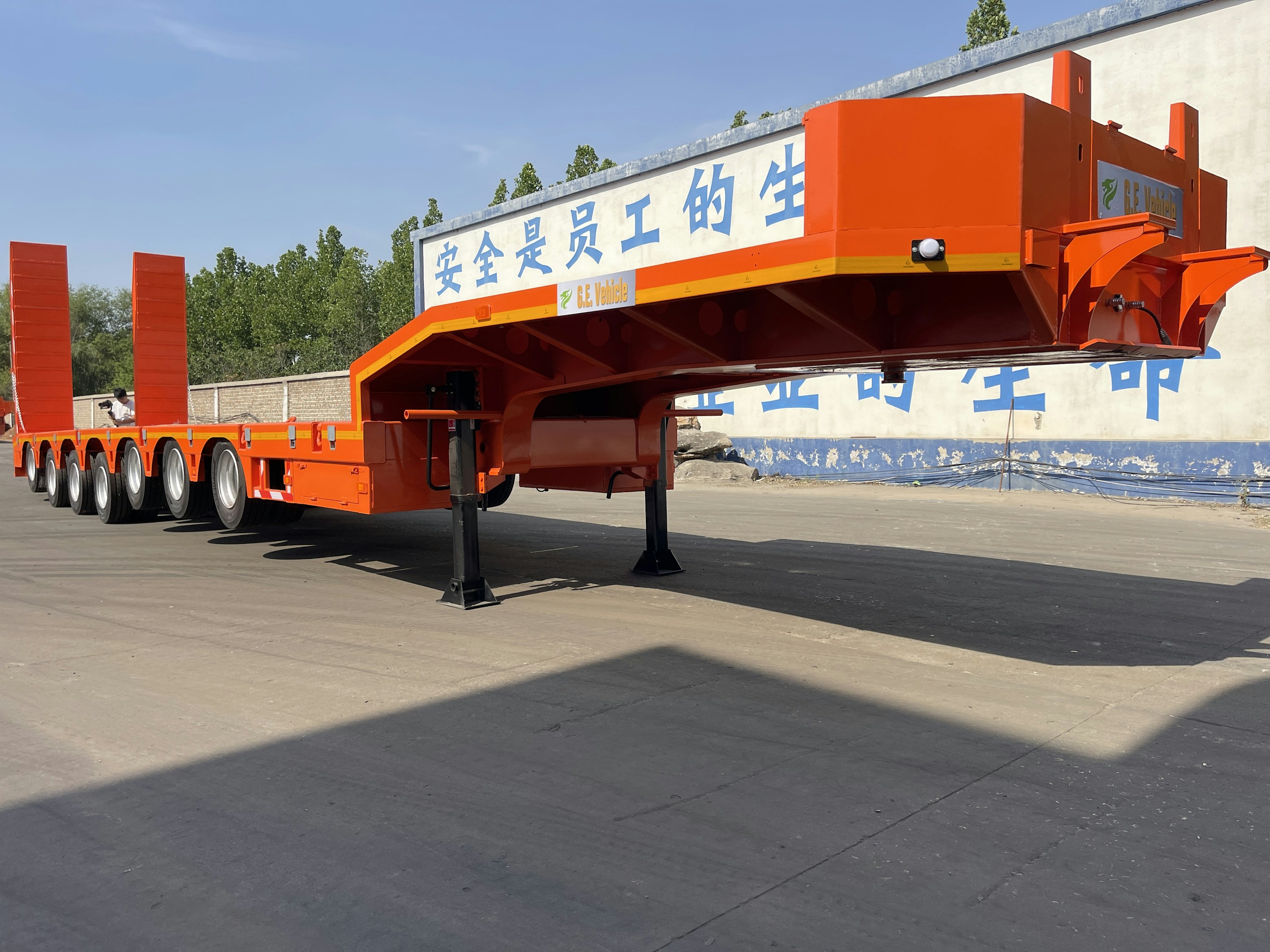 Heavy Haul Lowbed Trailer